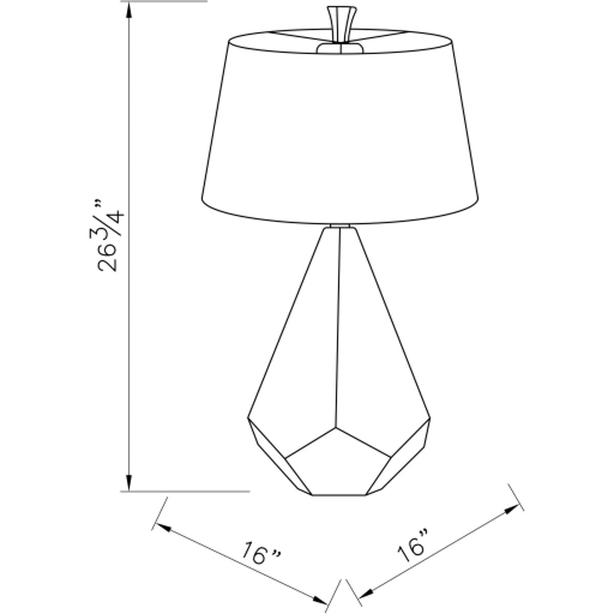 Surya Surya Enigma Table Lamp | Meri Furniture
