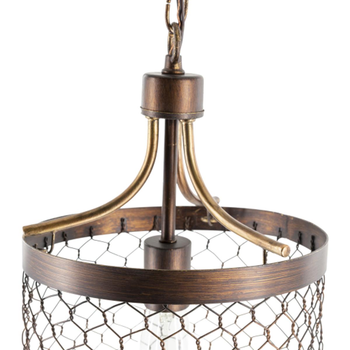 Surya Surya Furrow Ceiling Light | Meri Furniture