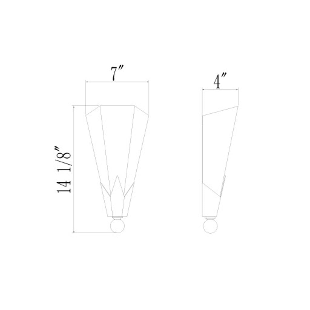 Surya Surya Gala Wall Sconce | Meri Furniture