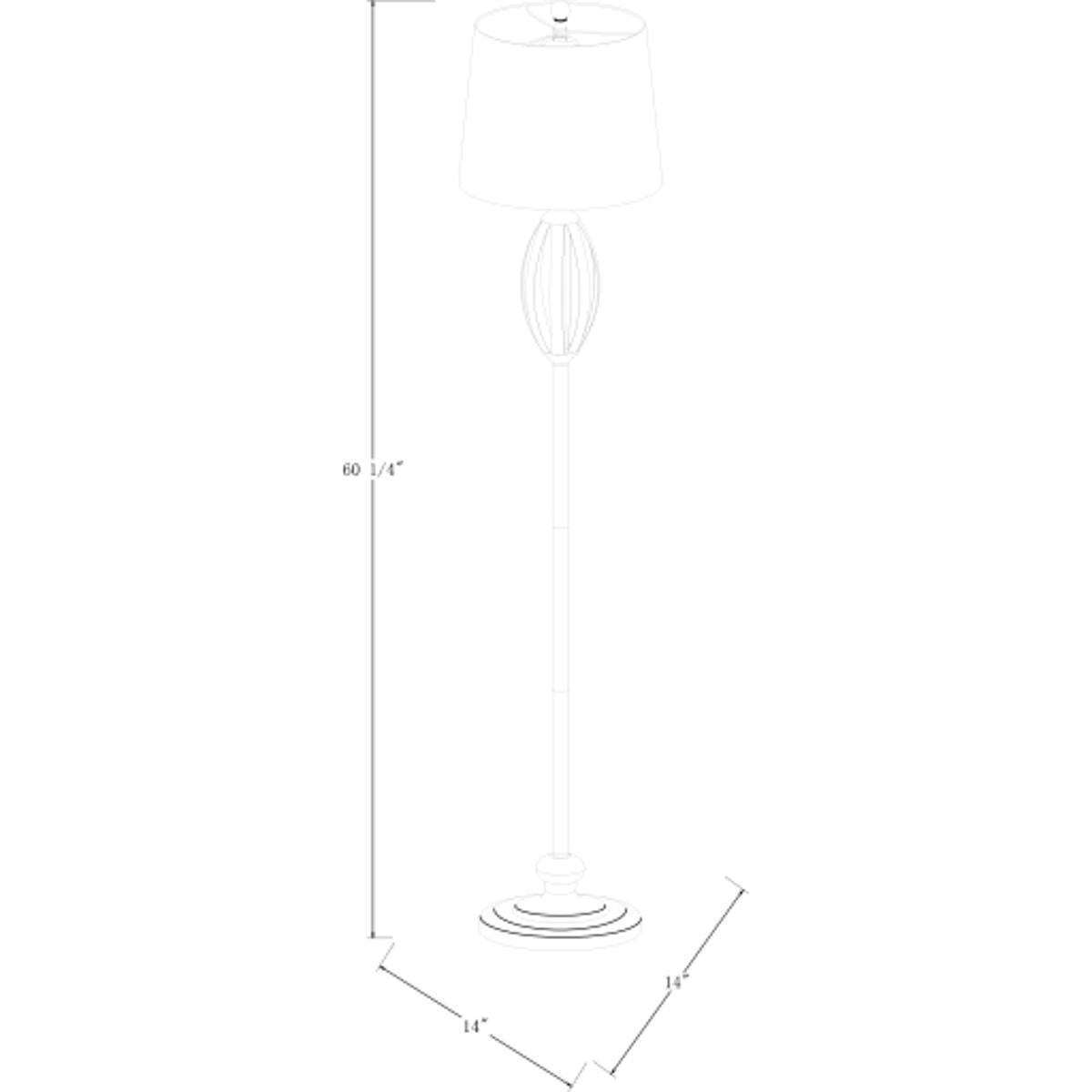 Surya Surya Garth Floor Lamp | Meri Furniture