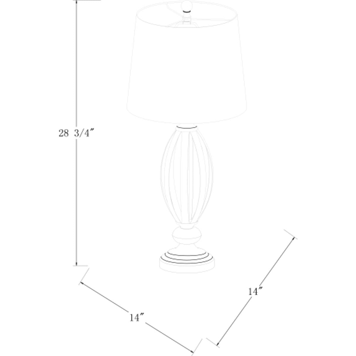 Surya Surya Garth Table Lamp | Meri Furniture