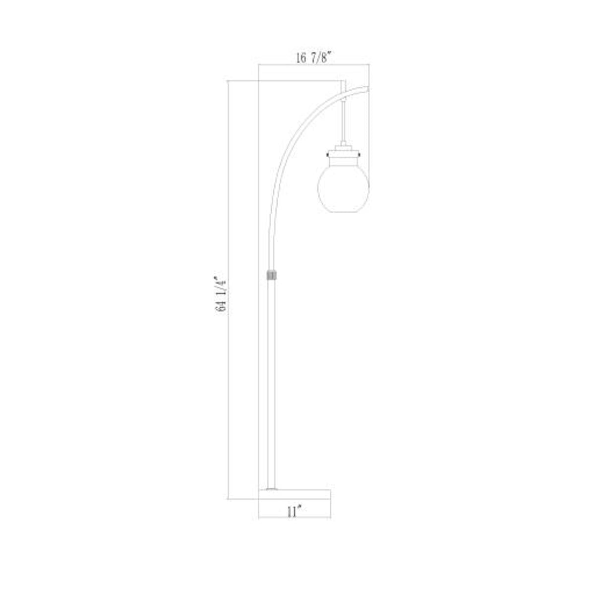 Surya Surya Graysen Floor Lamp | Meri Furniture