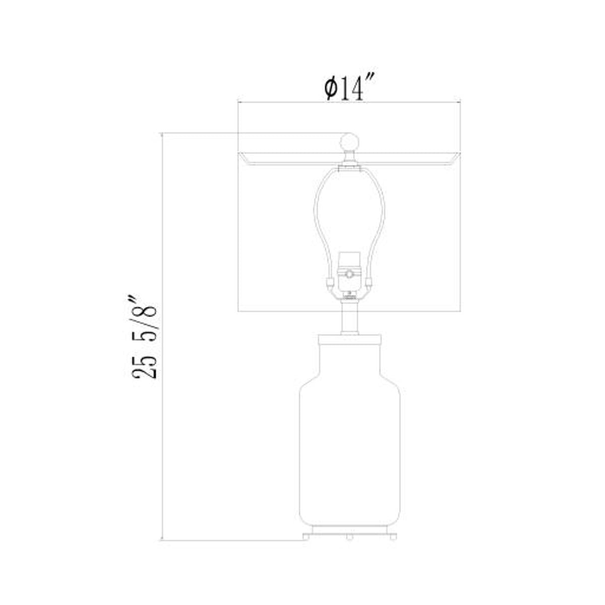 Surya Surya Graysen Table Lamp | Meri Furniture