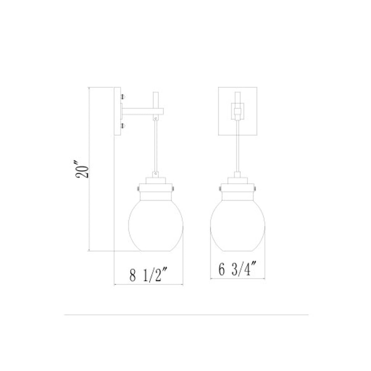 Surya Surya Graysen Wall Sconce | Meri Furniture