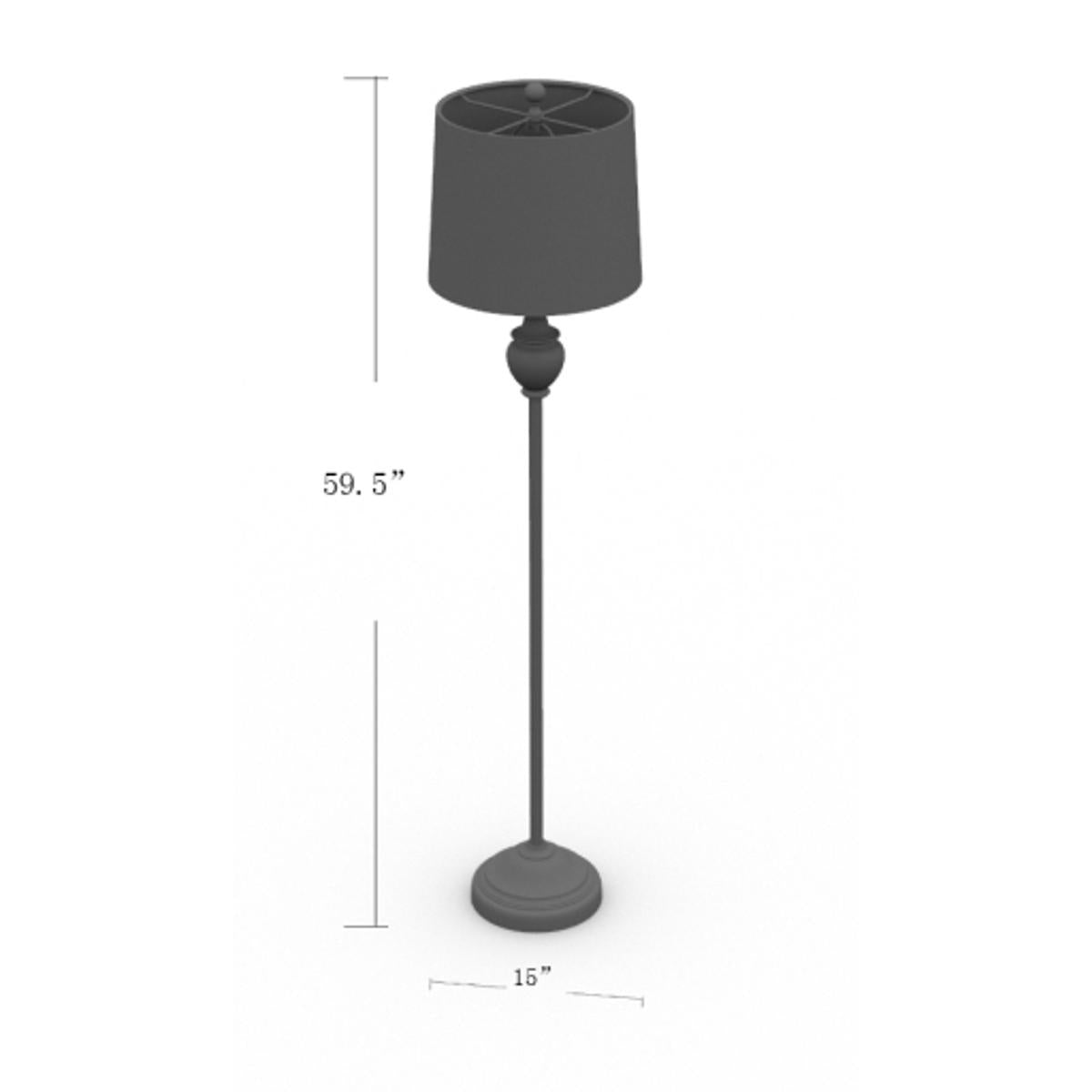 Surya Surya Hadlee Floor Lamp | Meri Furniture