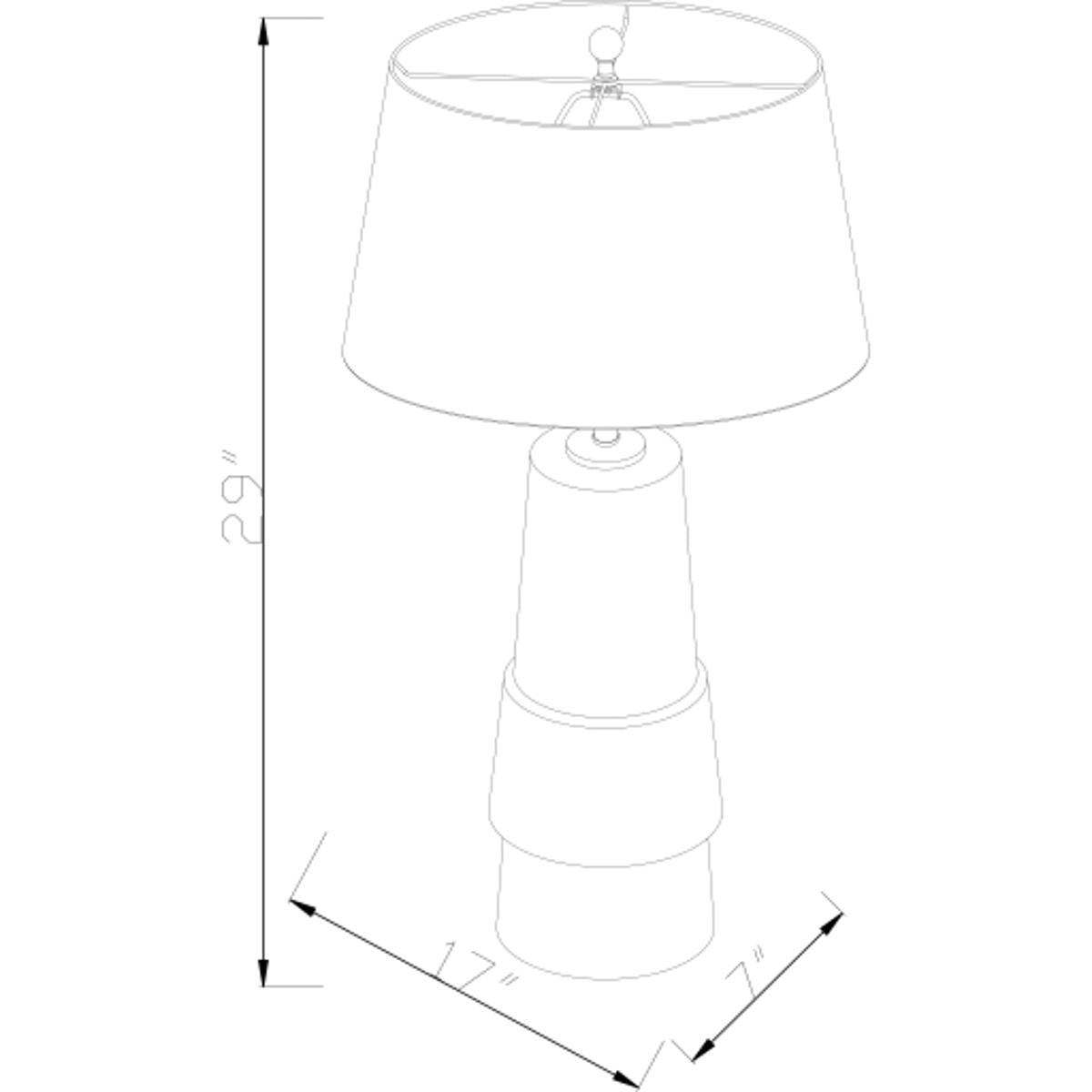 Surya Surya Iolani Table Lamp | Meri Furniture