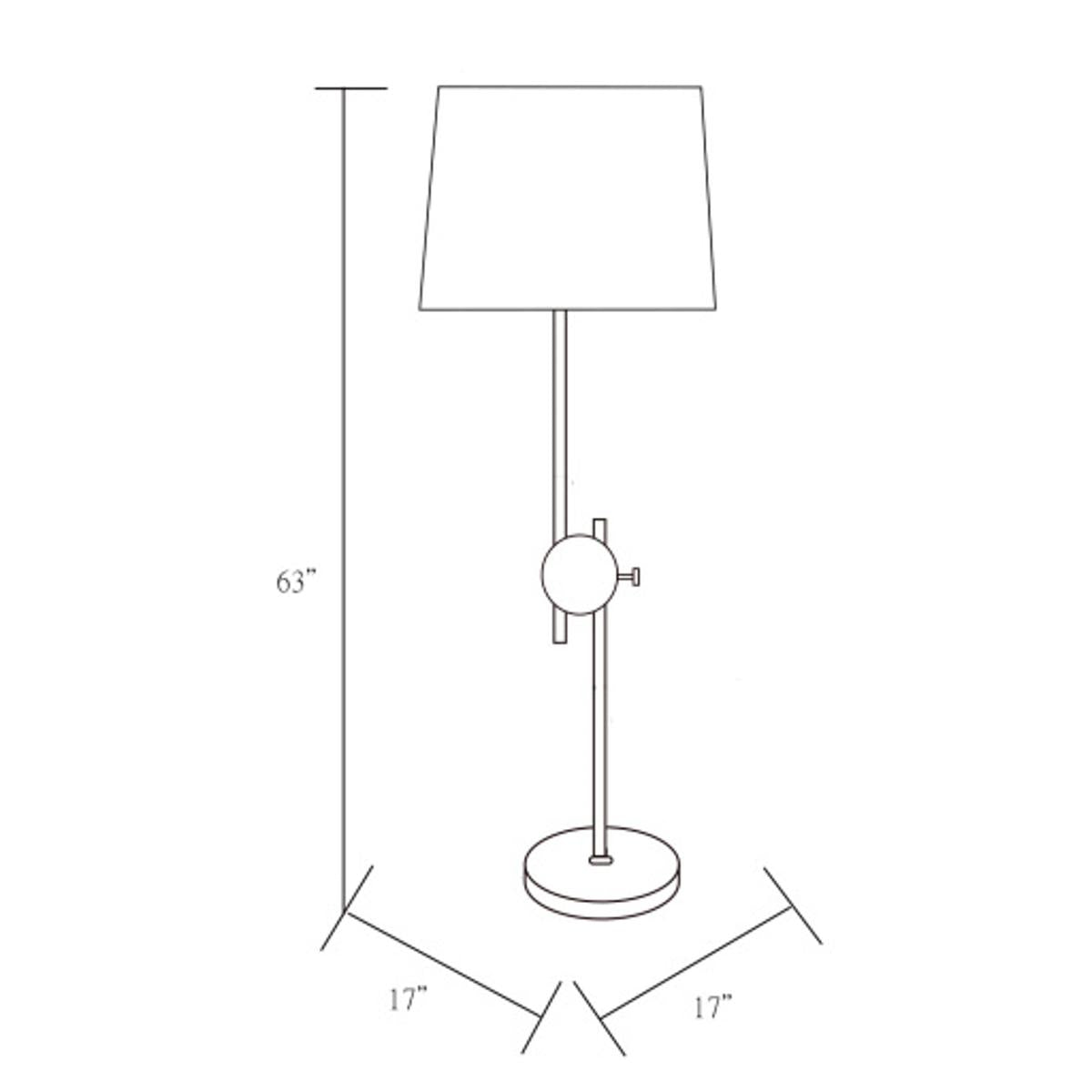 Surya Surya Jace Floor Lamp | Meri Furniture