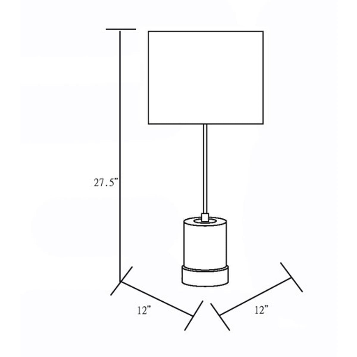 Surya Surya Janessa Table Lamp | Meri Furniture