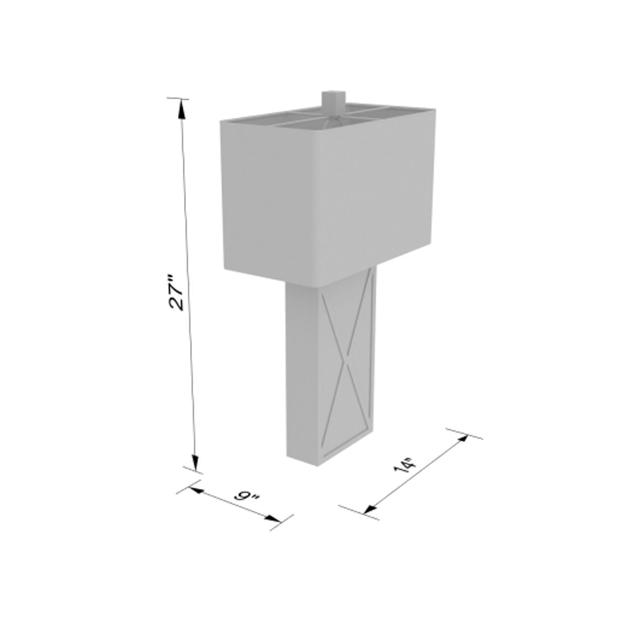 Surya Surya Jaxon Table Lamp | Meri Furniture