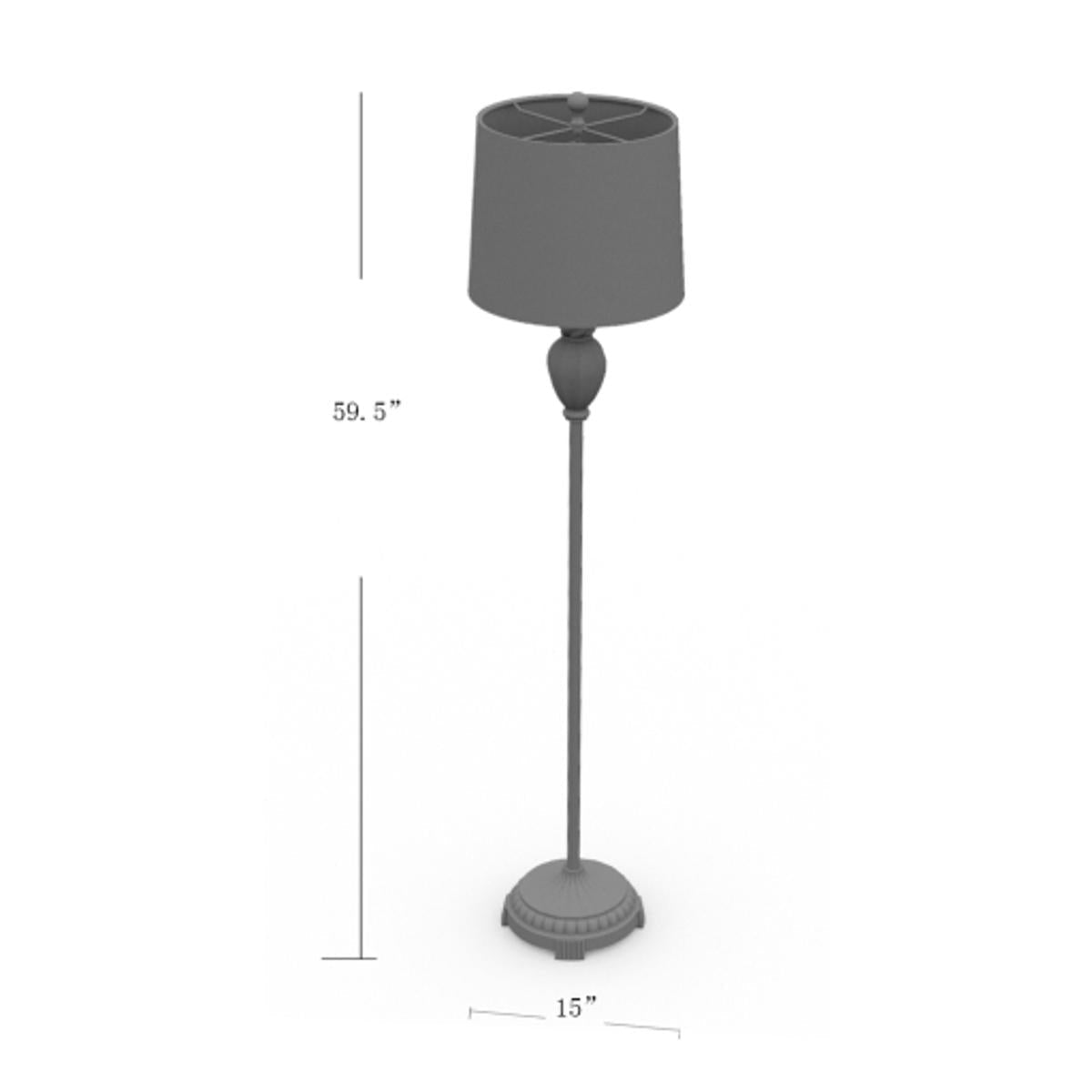 Surya Surya Karli Floor Lamp | Meri Furniture