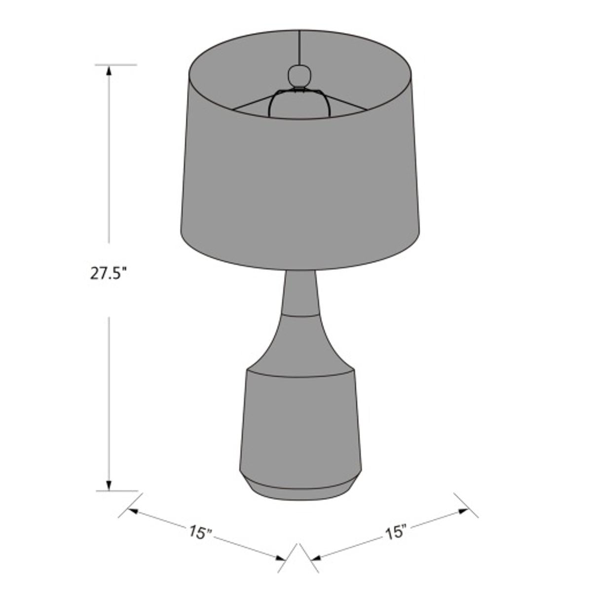 Surya Surya Kent Table Lamp | Meri Furniture