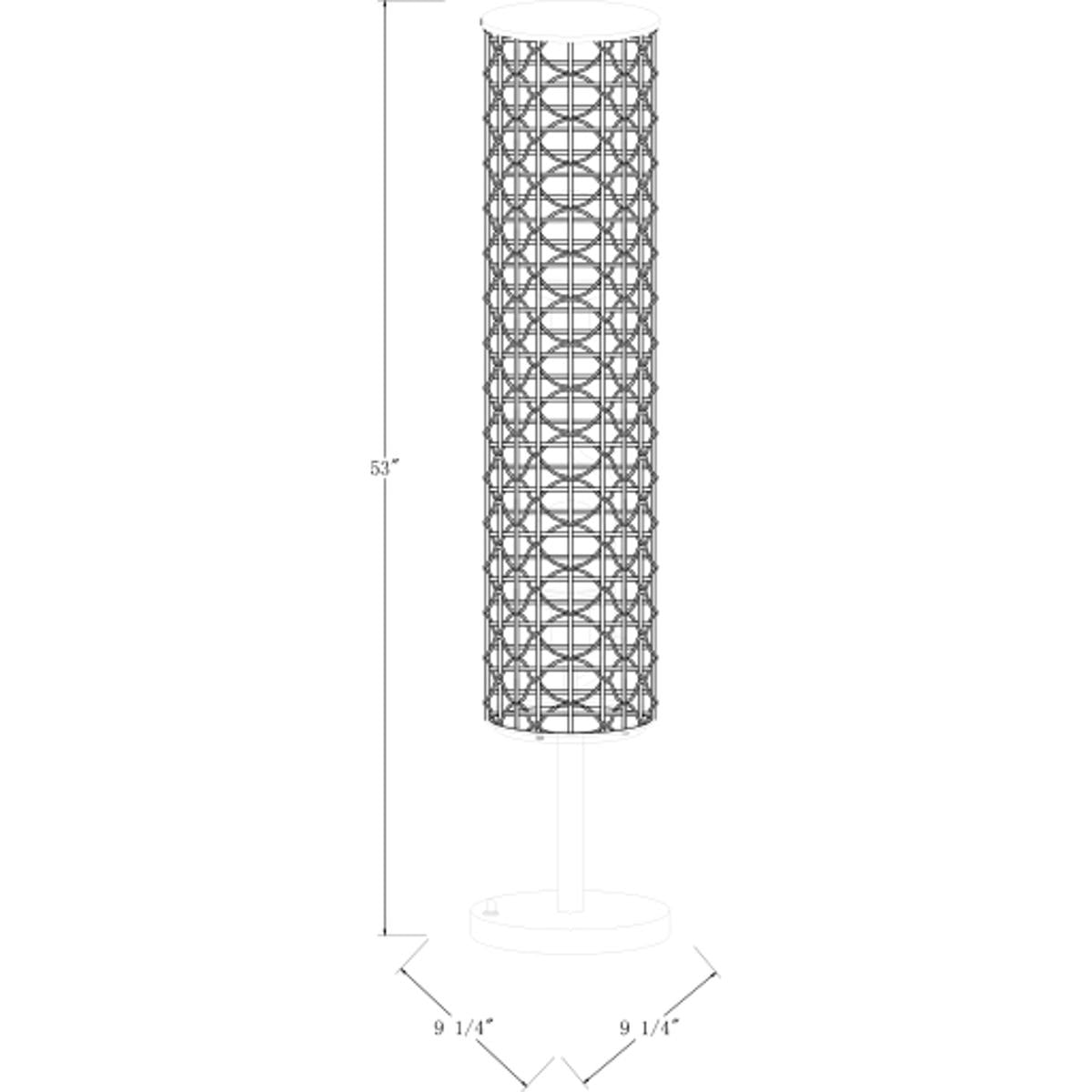 Surya Surya Kitto Floor Lamp | Meri Furniture