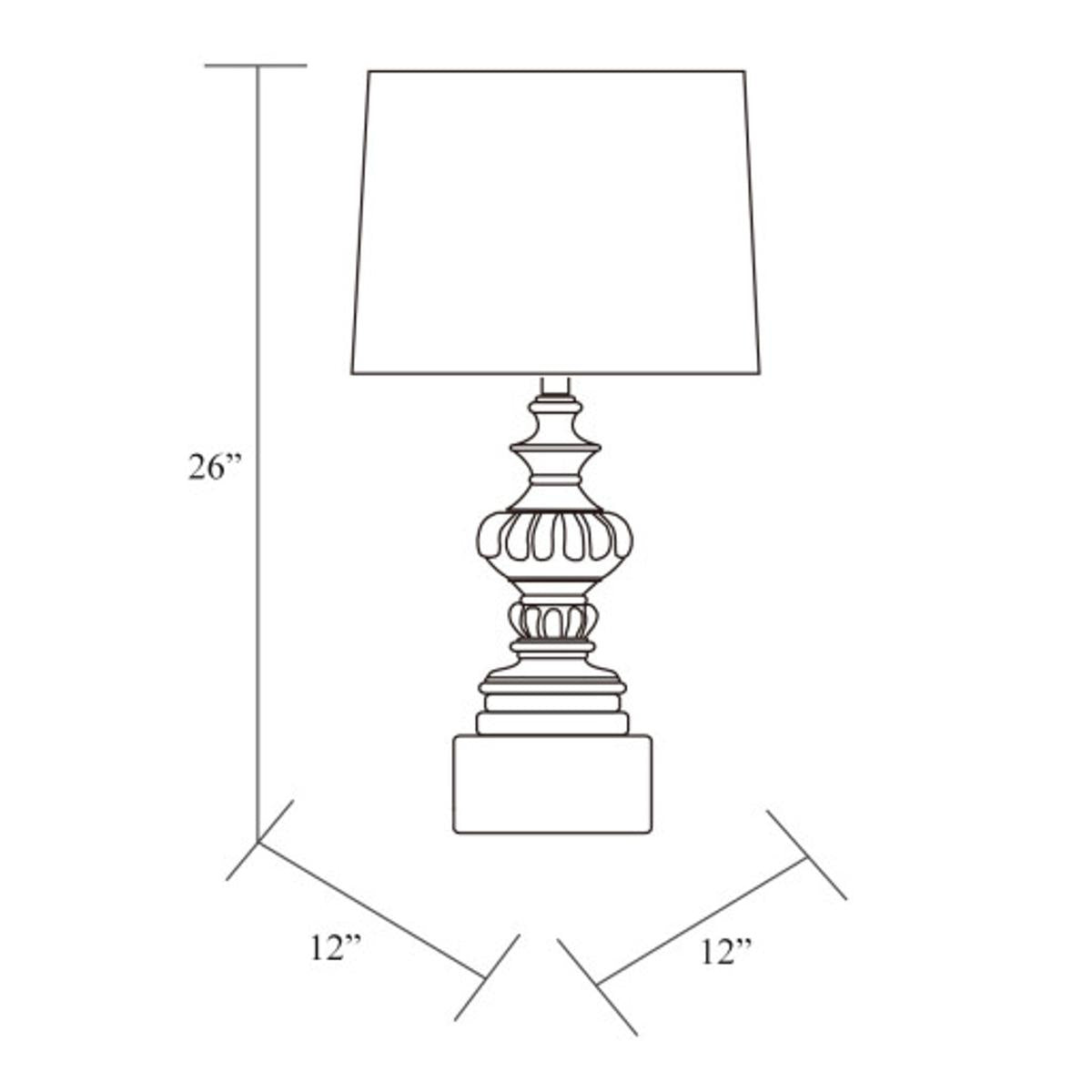 Surya Surya Lottie Table Lamp | Meri Furniture