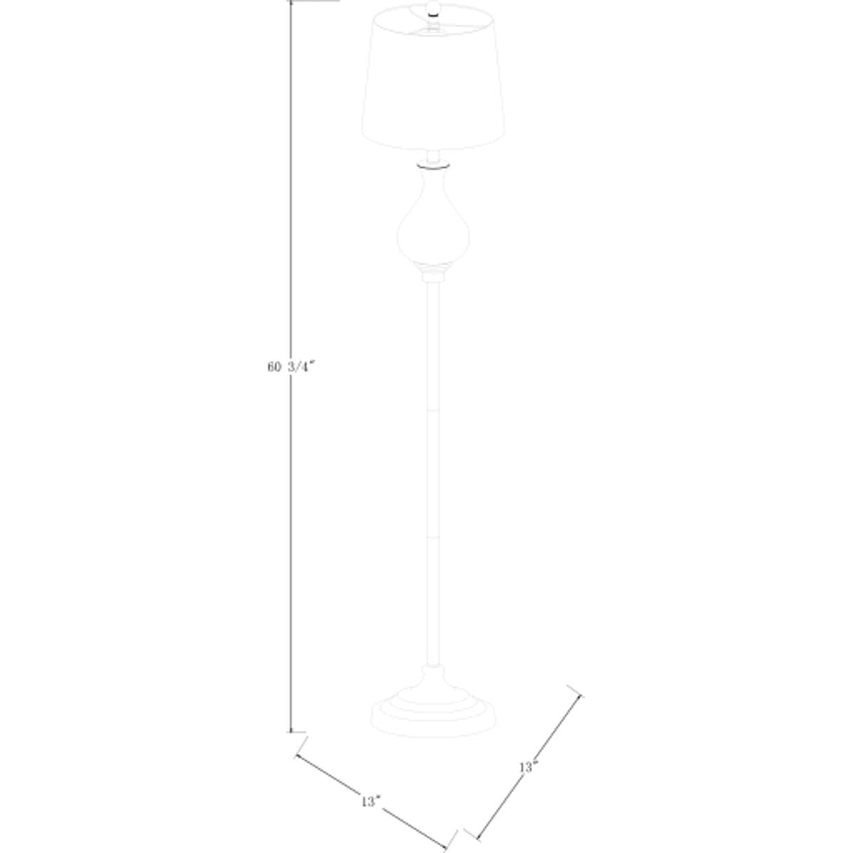 Surya Surya Maarten Floor Lamp | Meri Furniture