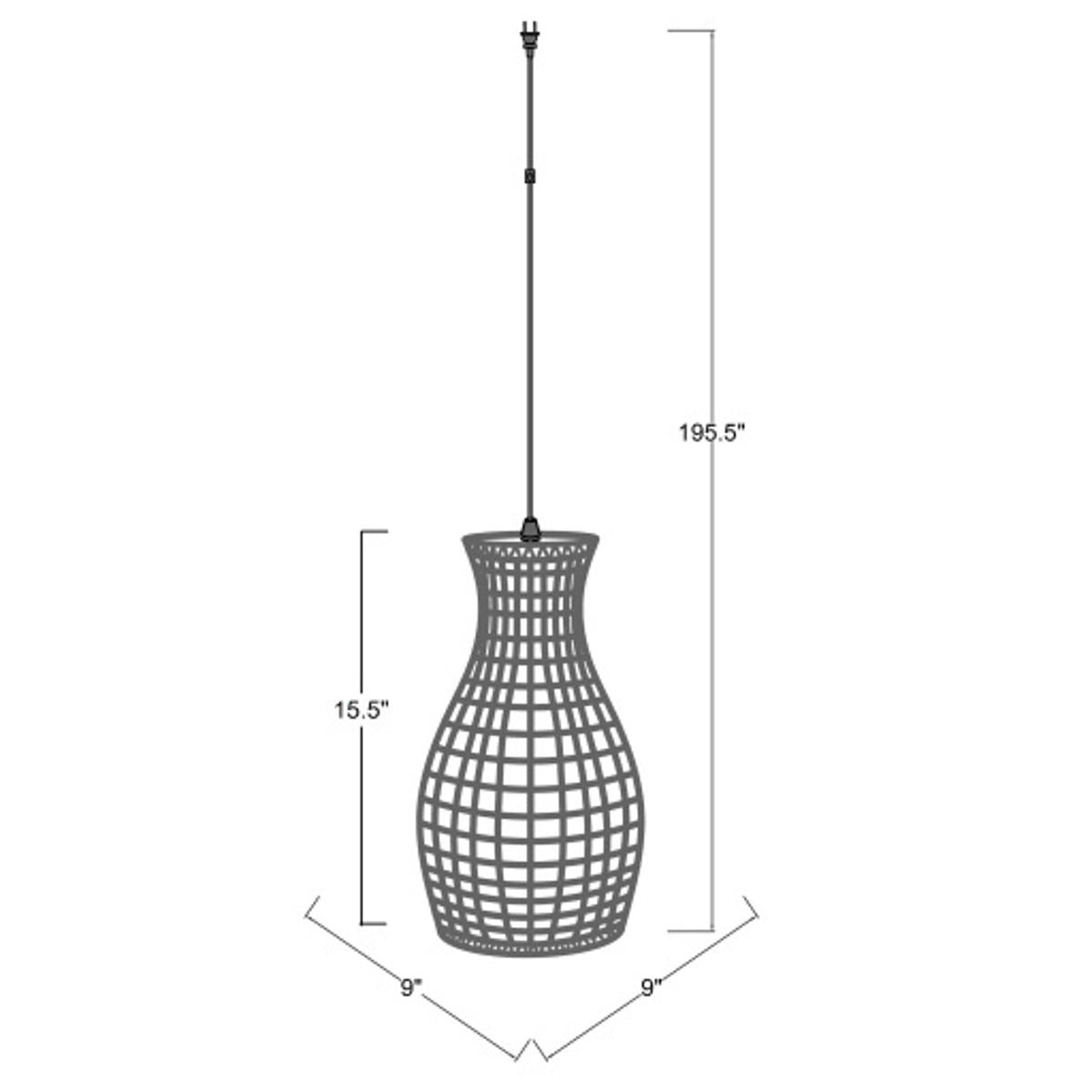 Surya Surya Manning Ceiling Light | Meri Furniture