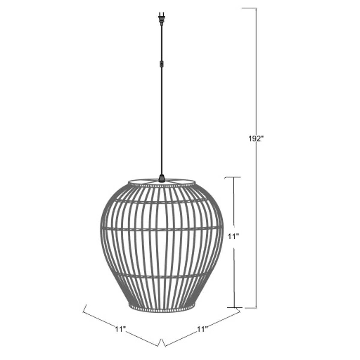 Surya Surya Manning Ceiling Light | Meri Furniture