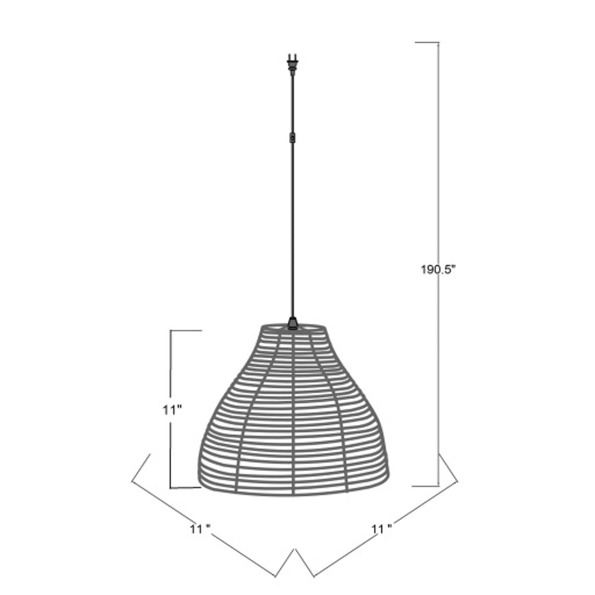 Surya Surya Manning Ceiling Light | Meri Furniture