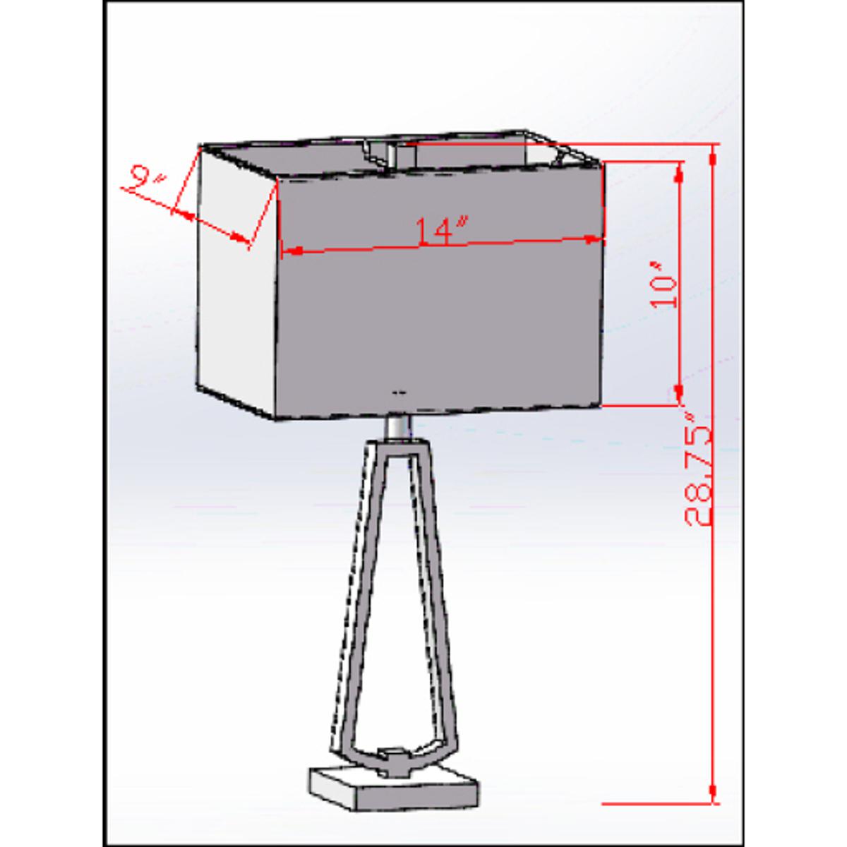 Surya Surya Maxie Table Lamp | Meri Furniture