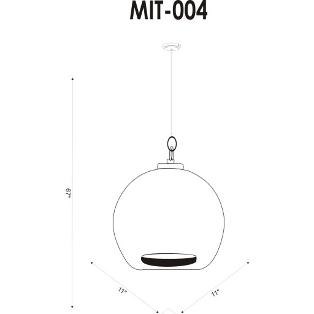 Surya Surya Mist Ceiling Light | Meri Furniture