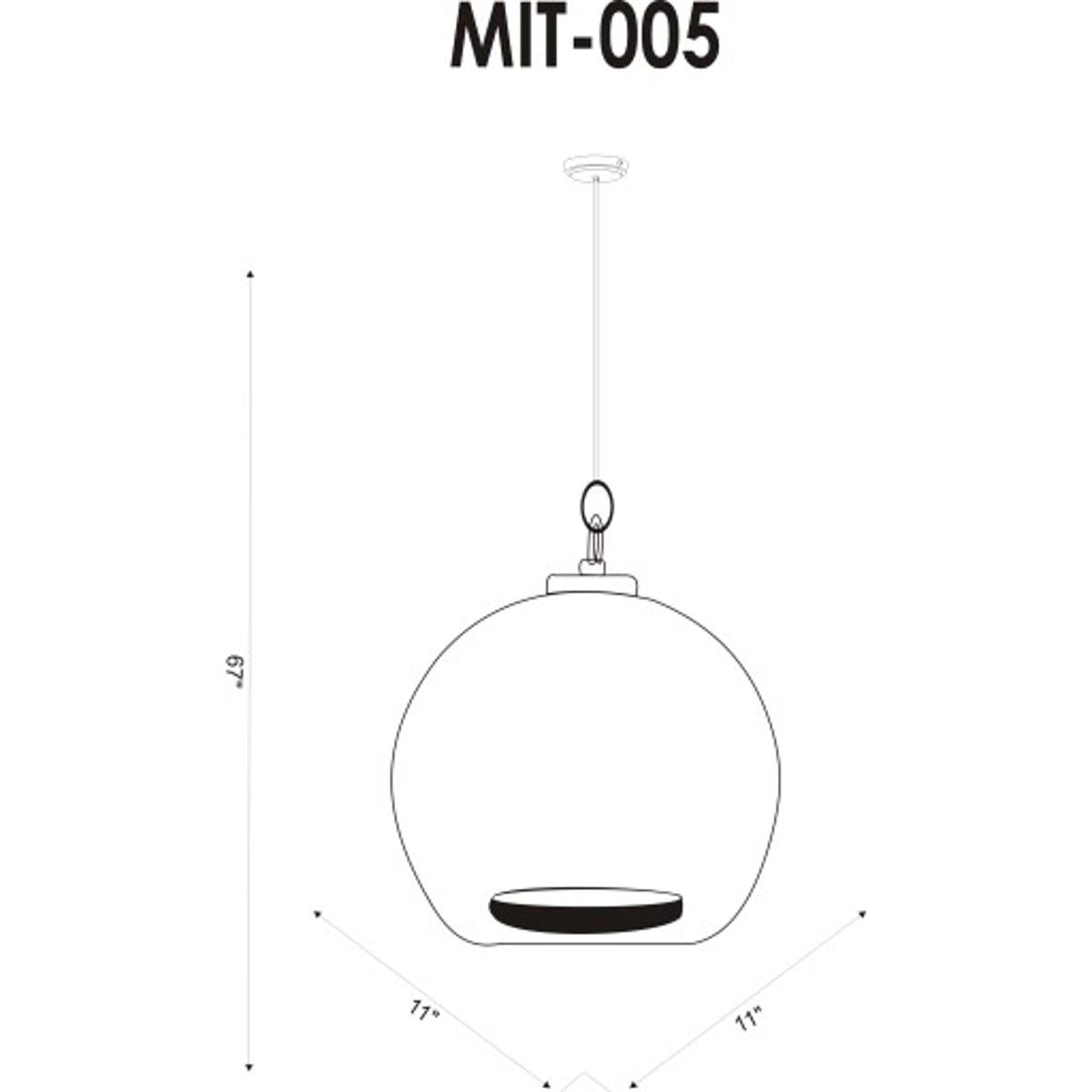Surya Surya Mist Ceiling Light | Meri Furniture