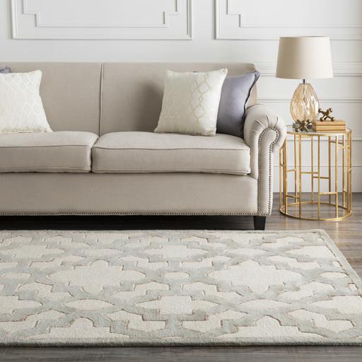 Surya Surya Modern Classics Handmade Rug 8' x 11' in Cream | Meri Furniture