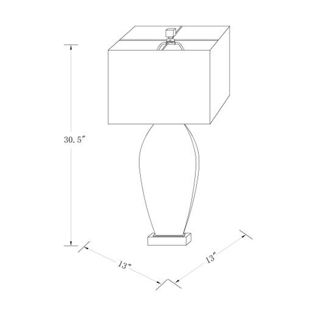 Surya Surya Muse Table Lamp | Meri Furniture
