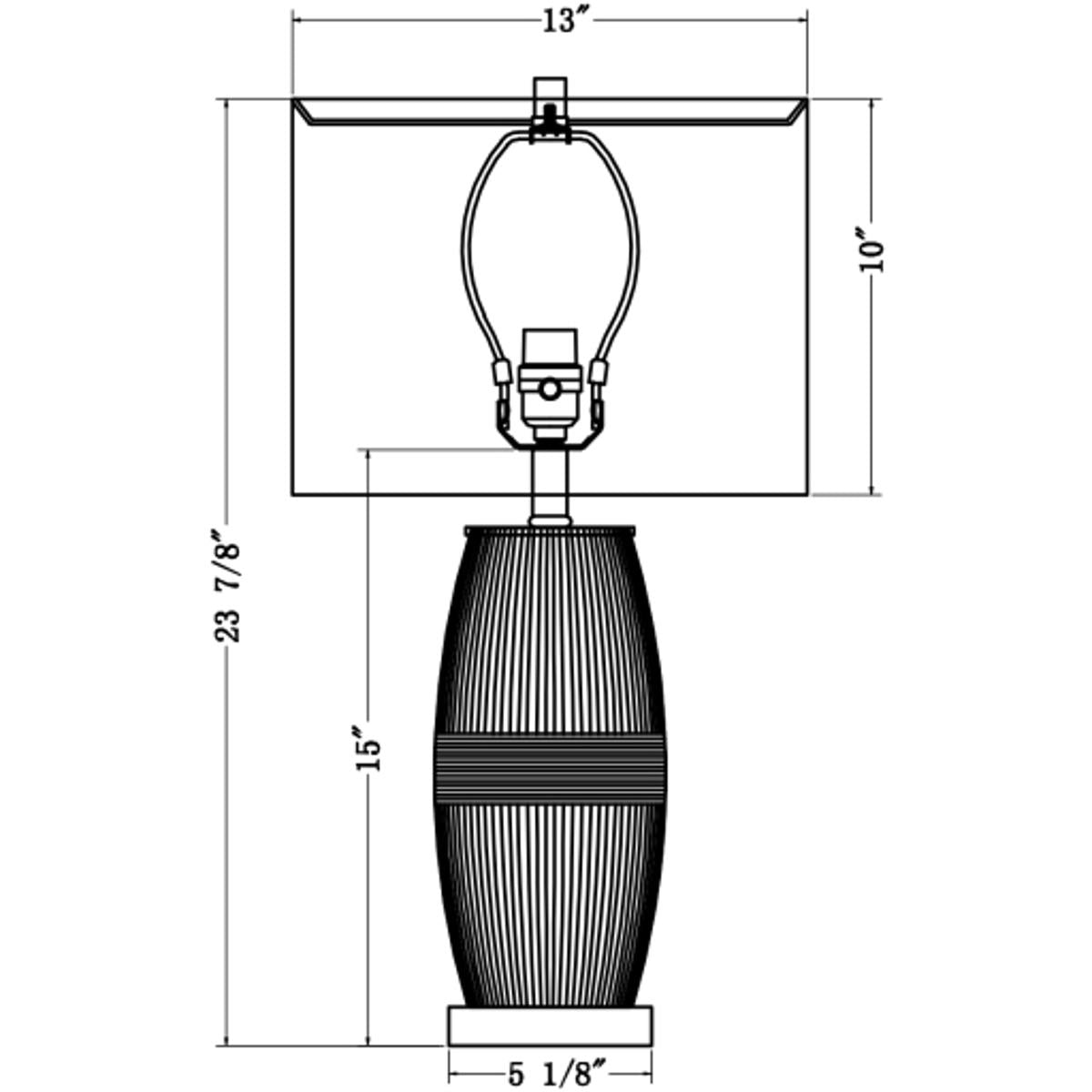 Surya Surya Nabissa Table Lamp | Meri Furniture