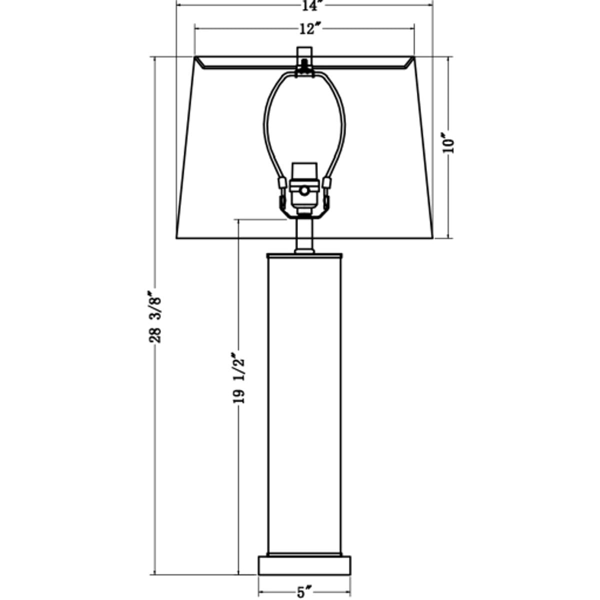 Surya Surya Nials Table Lamp | Meri Furniture