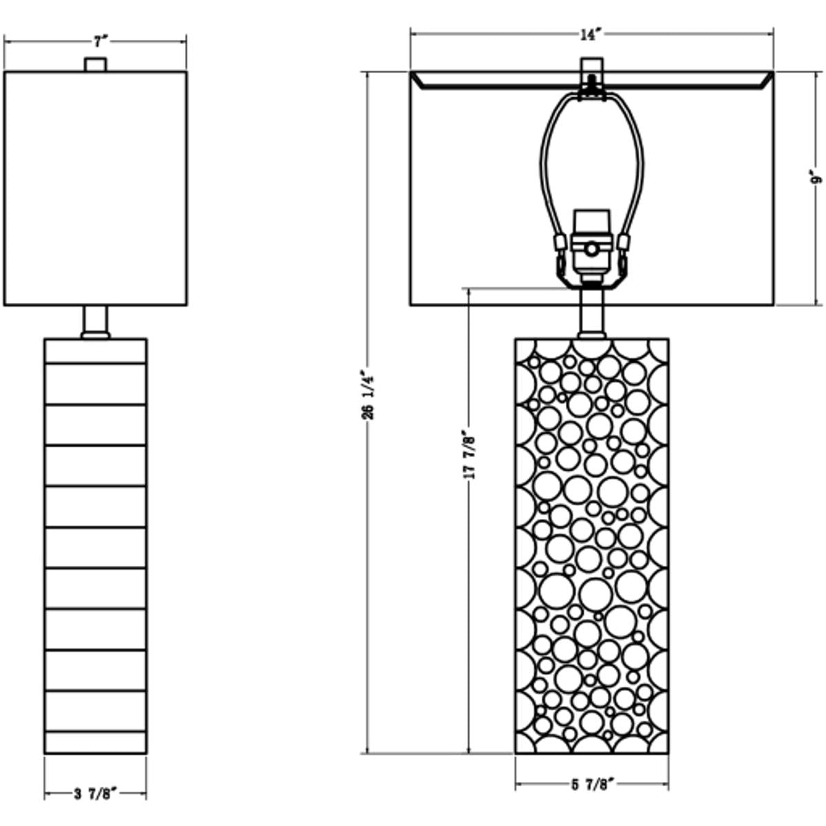Surya Surya Oaklynn Table Lamp | Meri Furniture