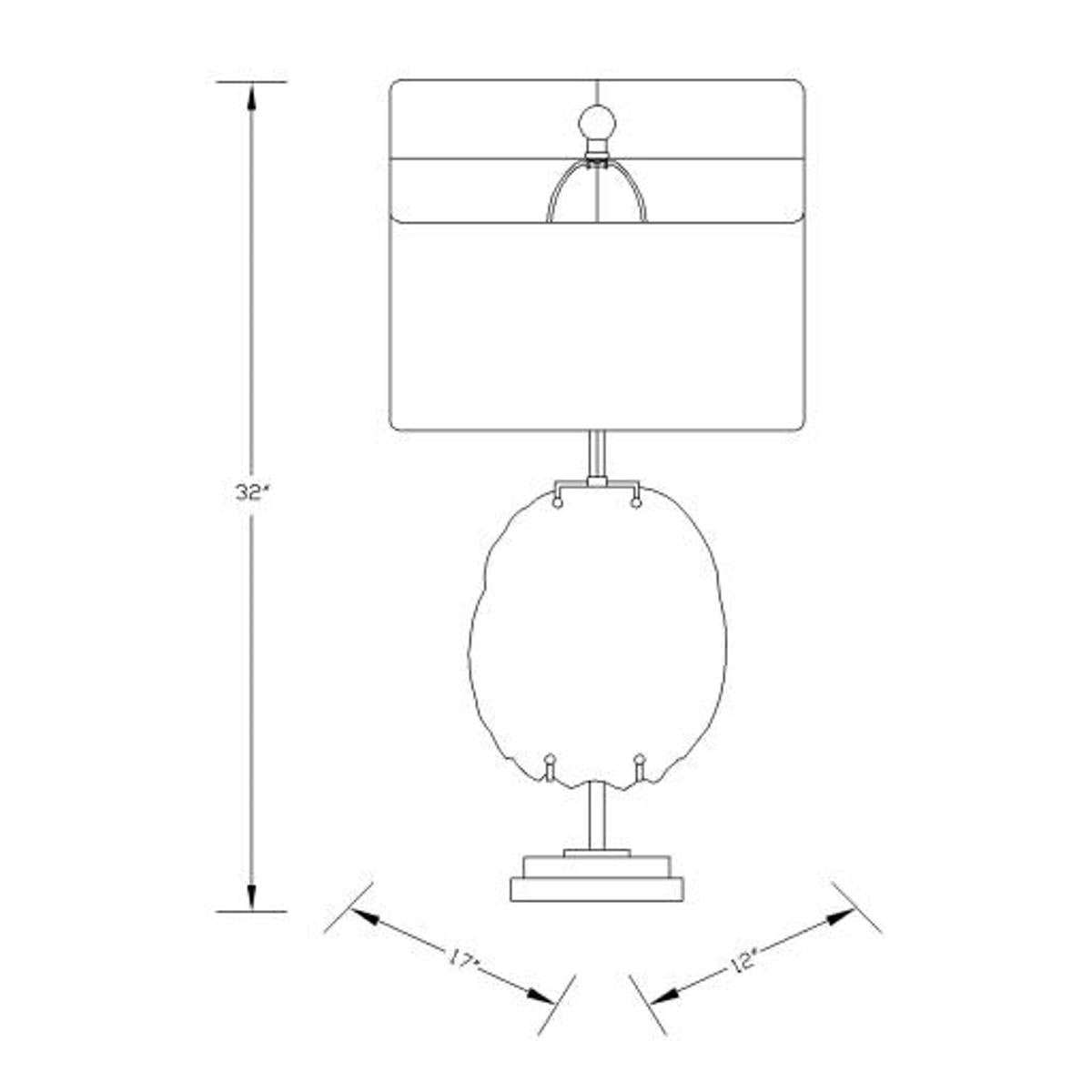 Surya Surya Olson Table Lamp | Meri Furniture