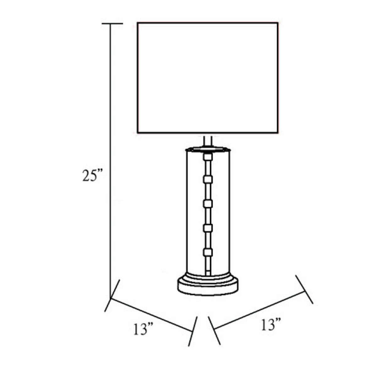 Surya Surya Perdida Table Lamp | Meri Furniture