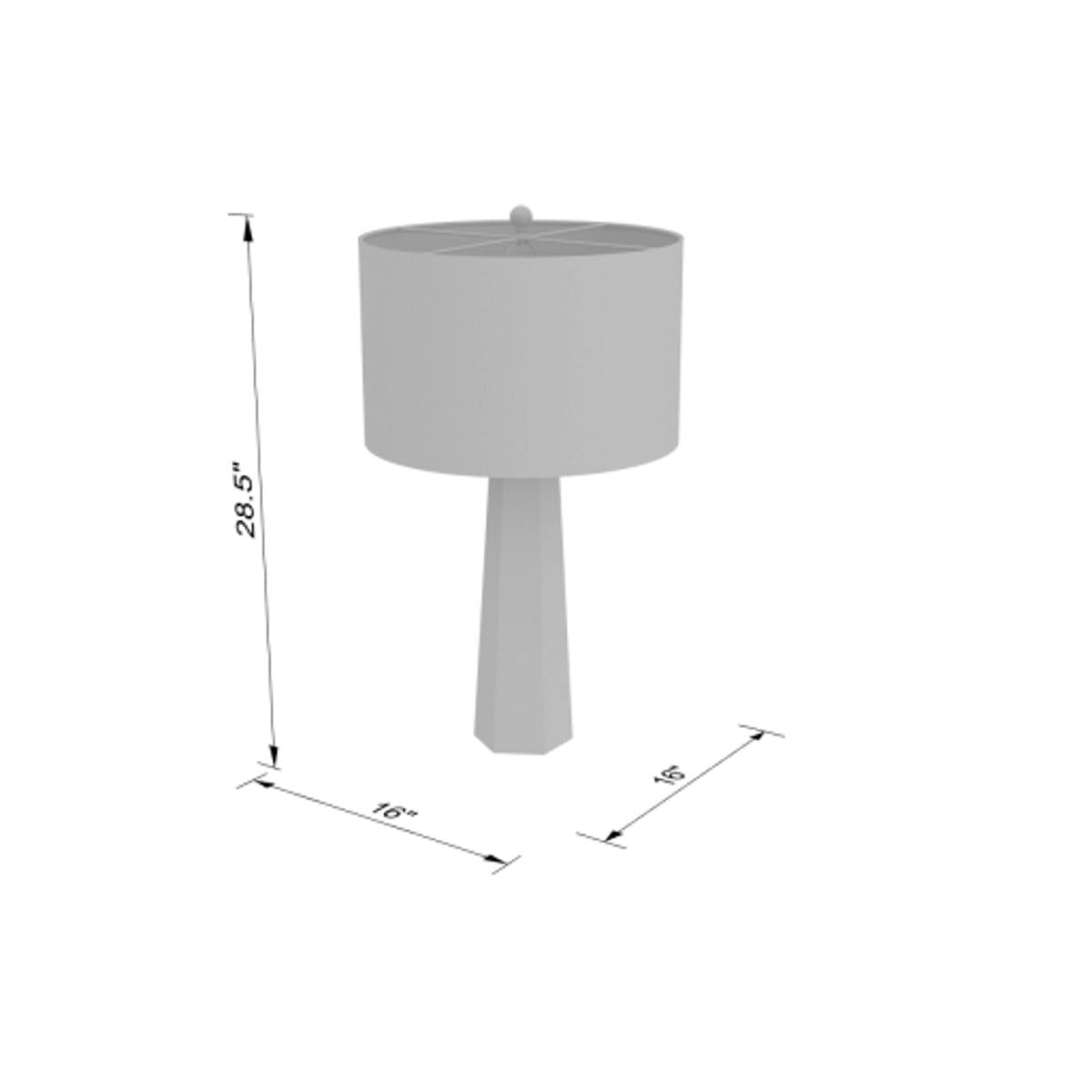 Surya Surya Perry Table Lamp | Meri Furniture