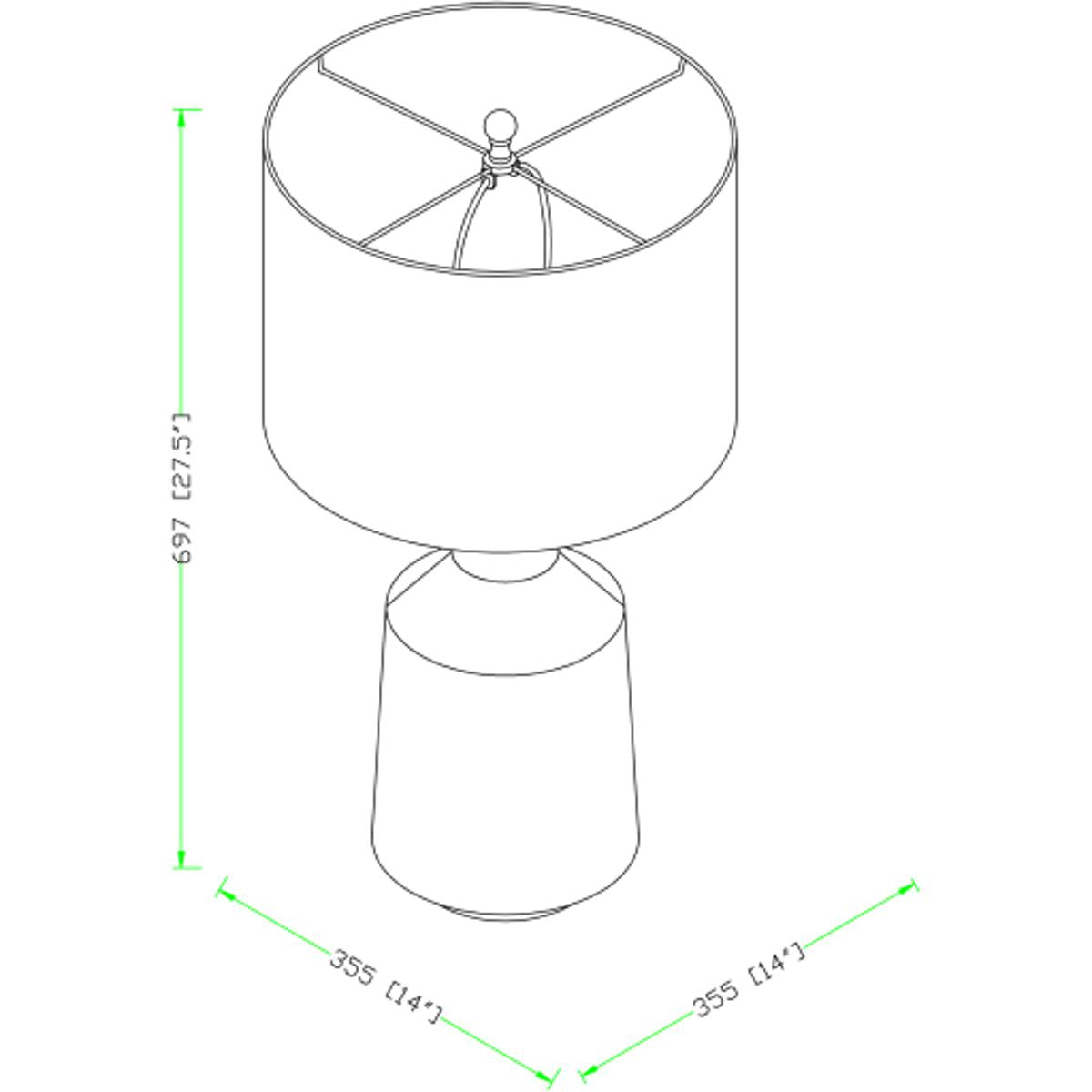 Surya Surya Phoenix Table Lamp | Meri Furniture