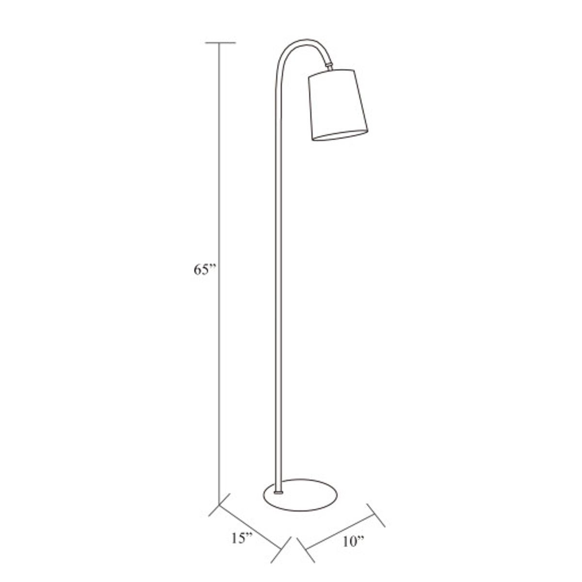Surya Surya Polly Floor Lamp | Meri Furniture