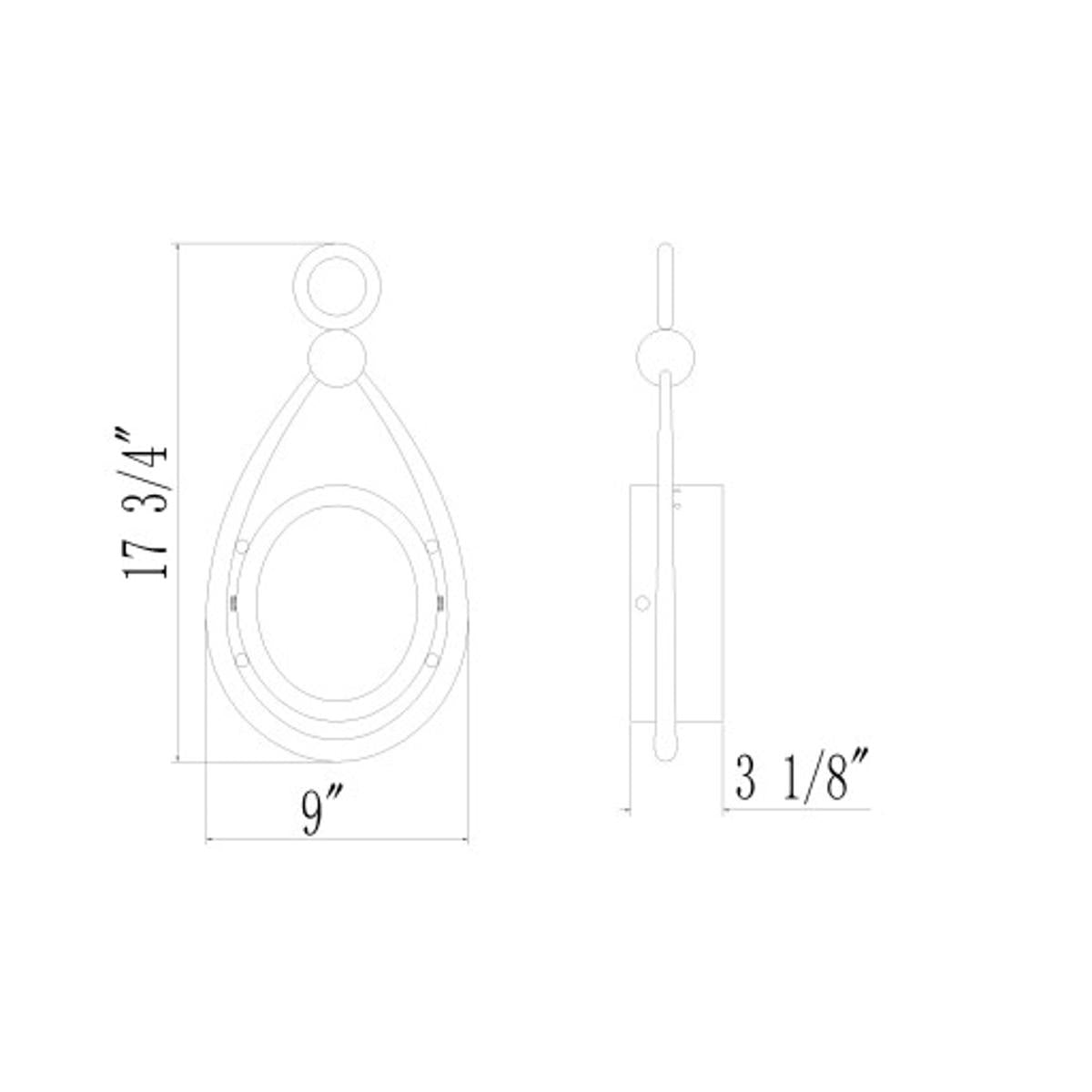 Surya Surya Potier Wall Sconce | Meri Furniture
