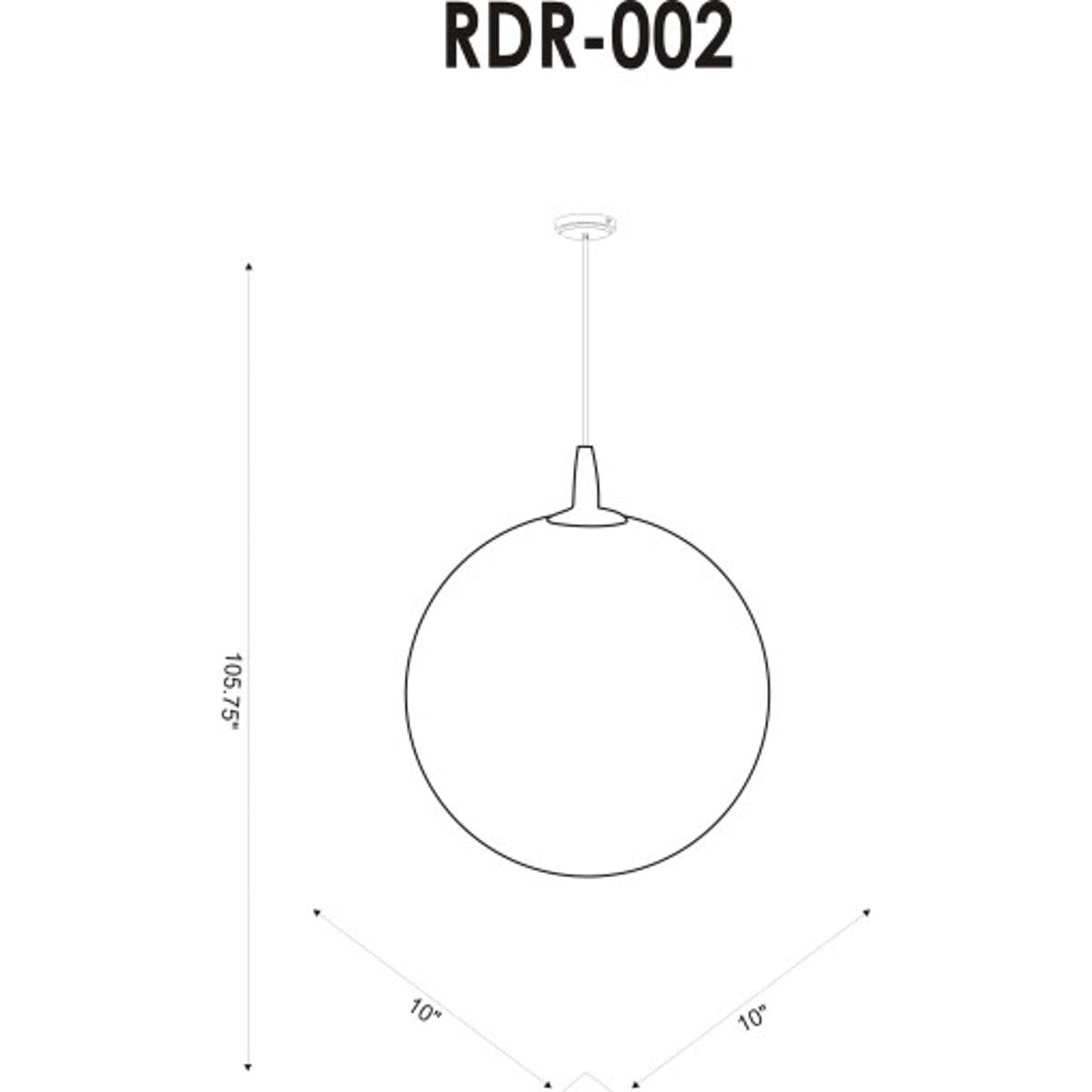 Surya Surya Rondure Ceiling Light | Meri Furniture