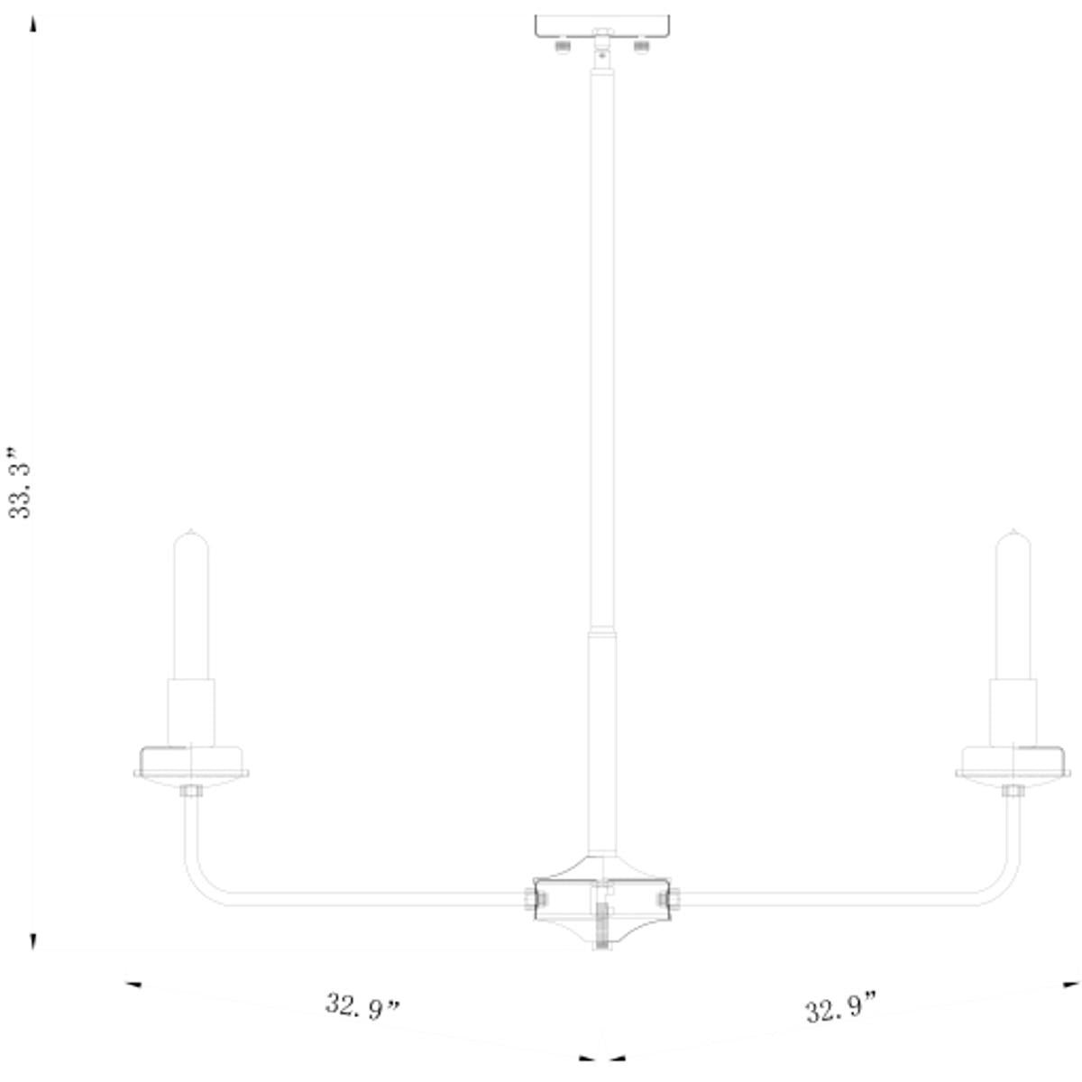Surya Surya Sannah Ceiling Light | Meri Furniture