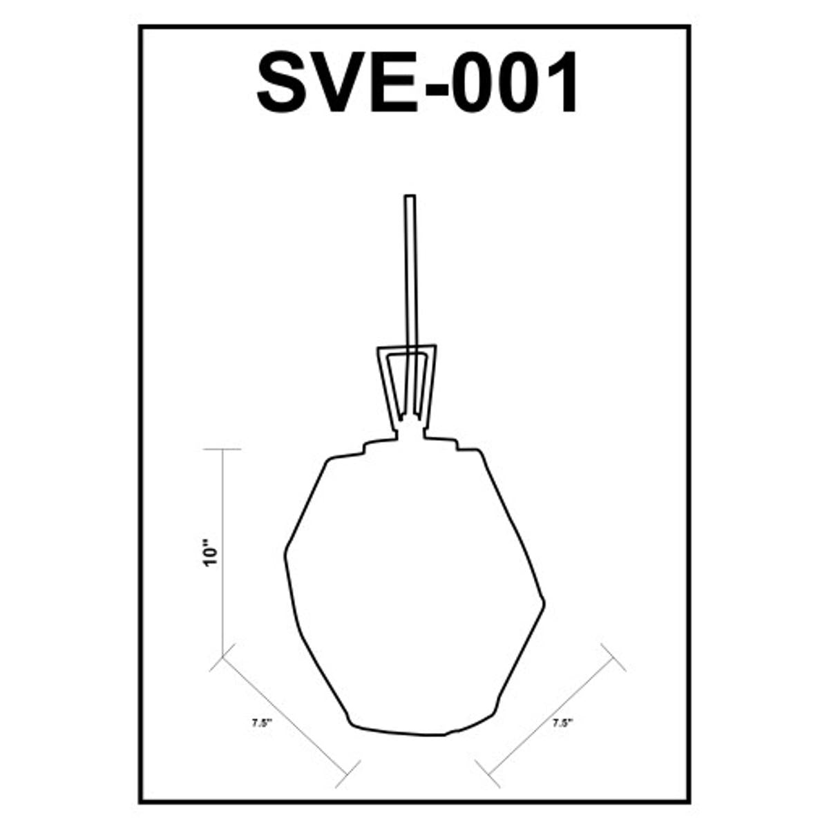 Surya Surya Sven Ceiling Light | Meri Furniture