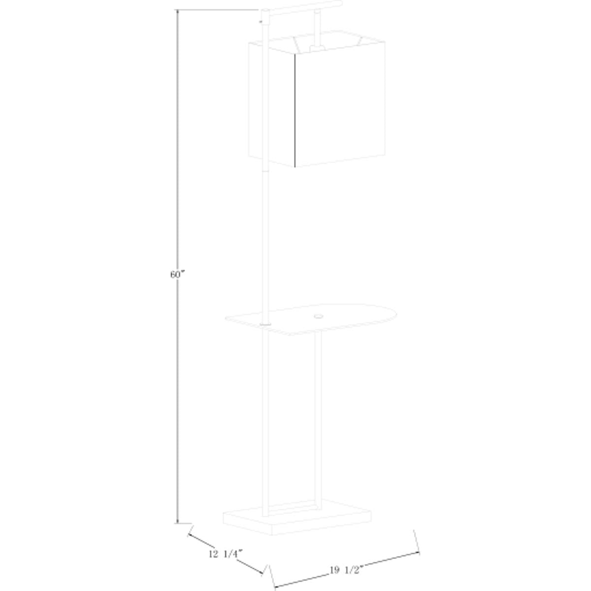 Surya Surya Tamron Floor Lamp | Meri Furniture