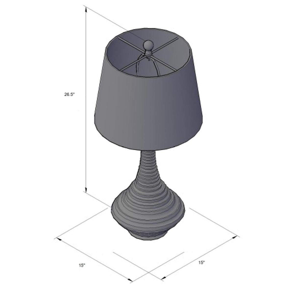 Surya Surya Tobago Table Lamp | Meri Furniture