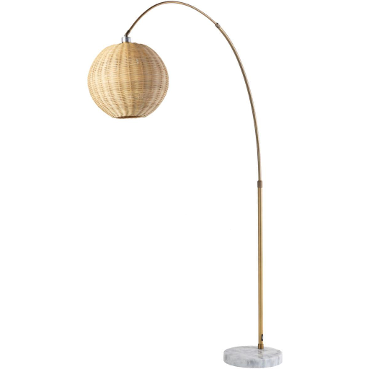 Surya Surya Twining Floor Lamp | Meri Furniture