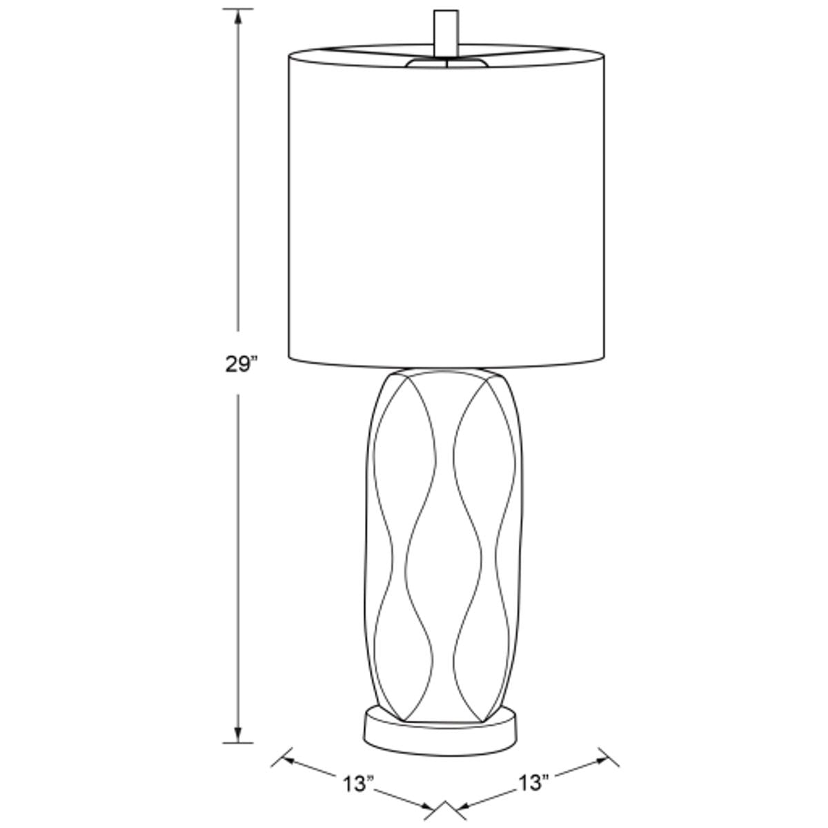Surya Surya Veronica Table Lamp | Meri Furniture