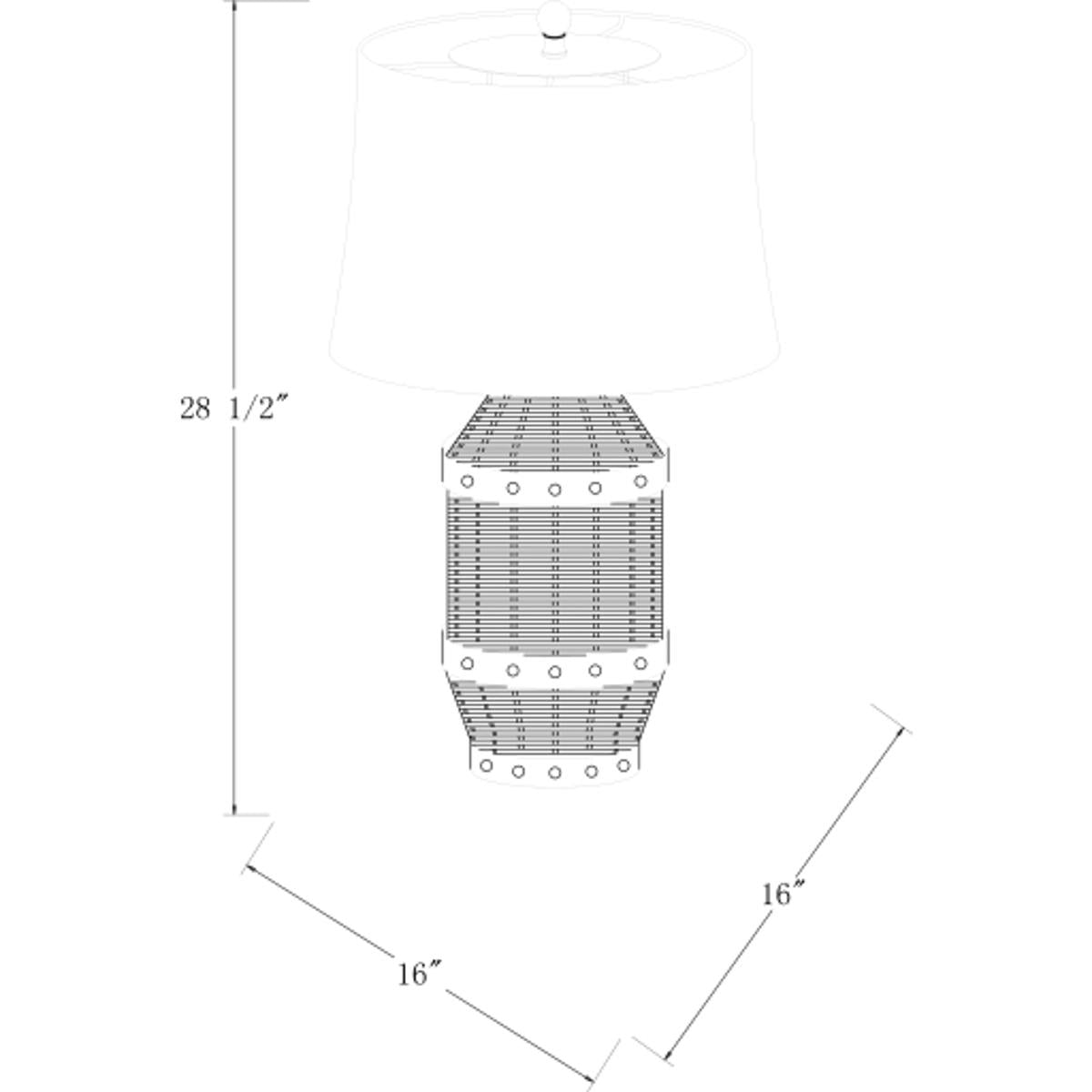 Surya Surya Xavier Table Lamp | Meri Furniture