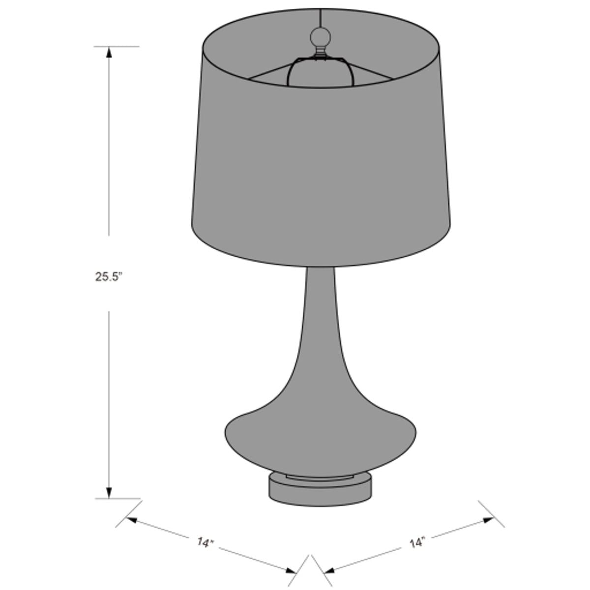 Surya Surya Zoey Table Lamp | Meri Furniture