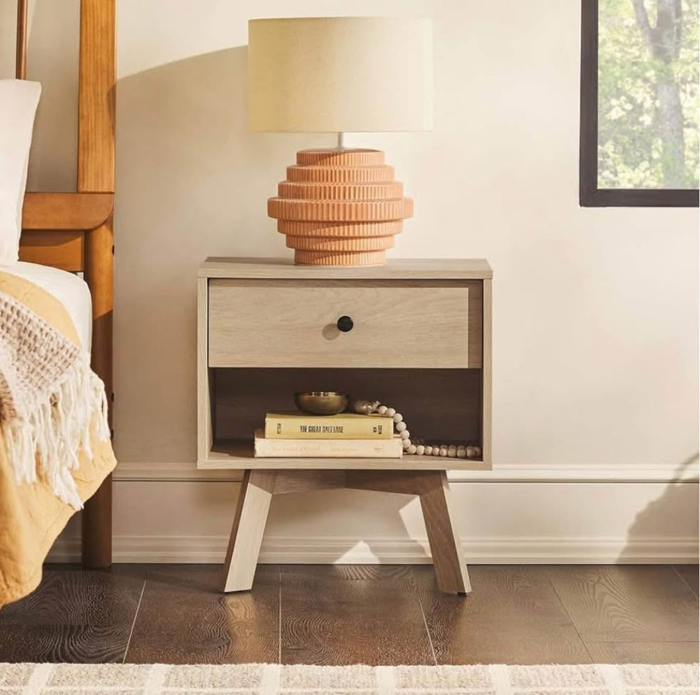 MCM 20" 1 Drawer Nightstand