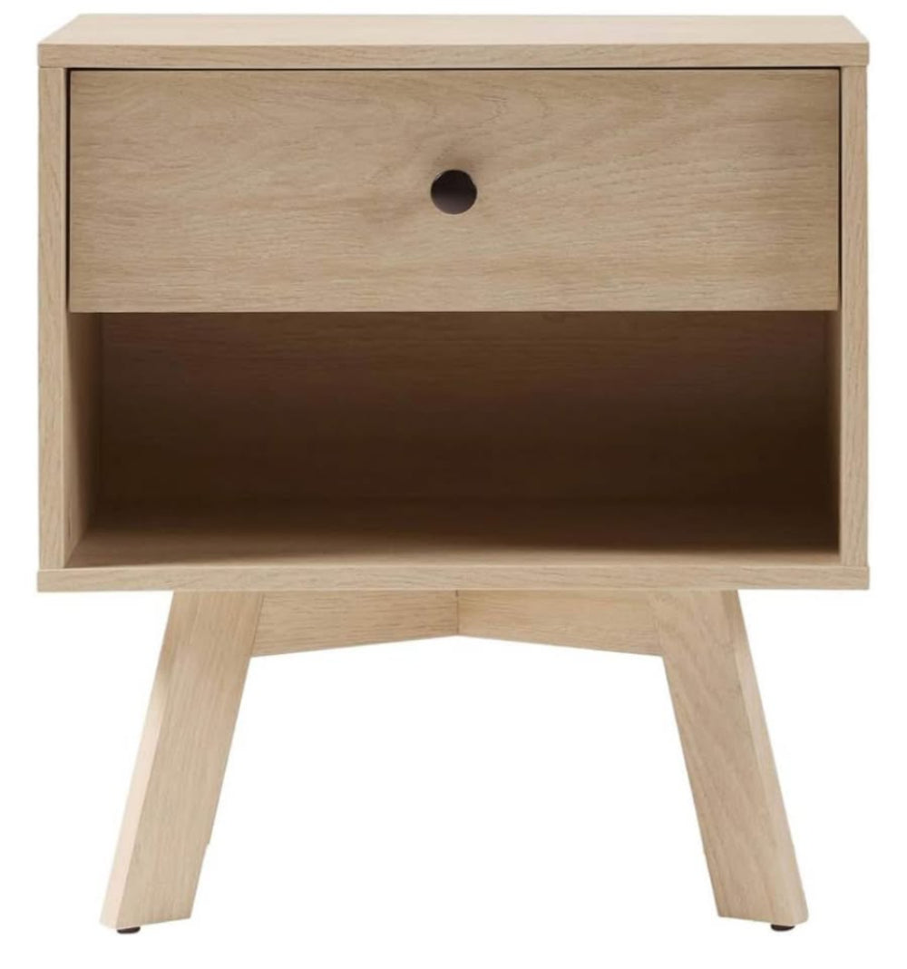 MCM 20" 1 Drawer Nightstand