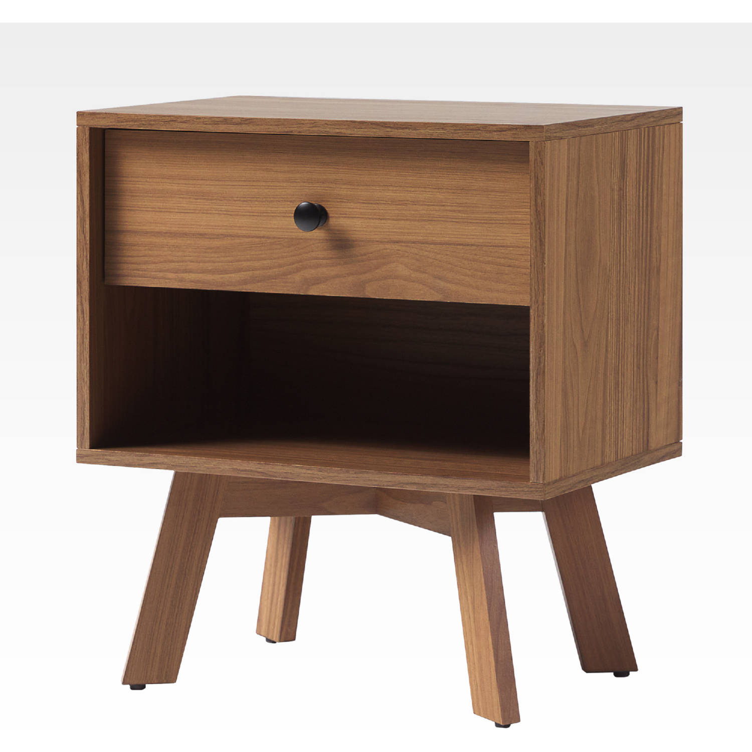 MCM 20" 1 Drawer Nightstand