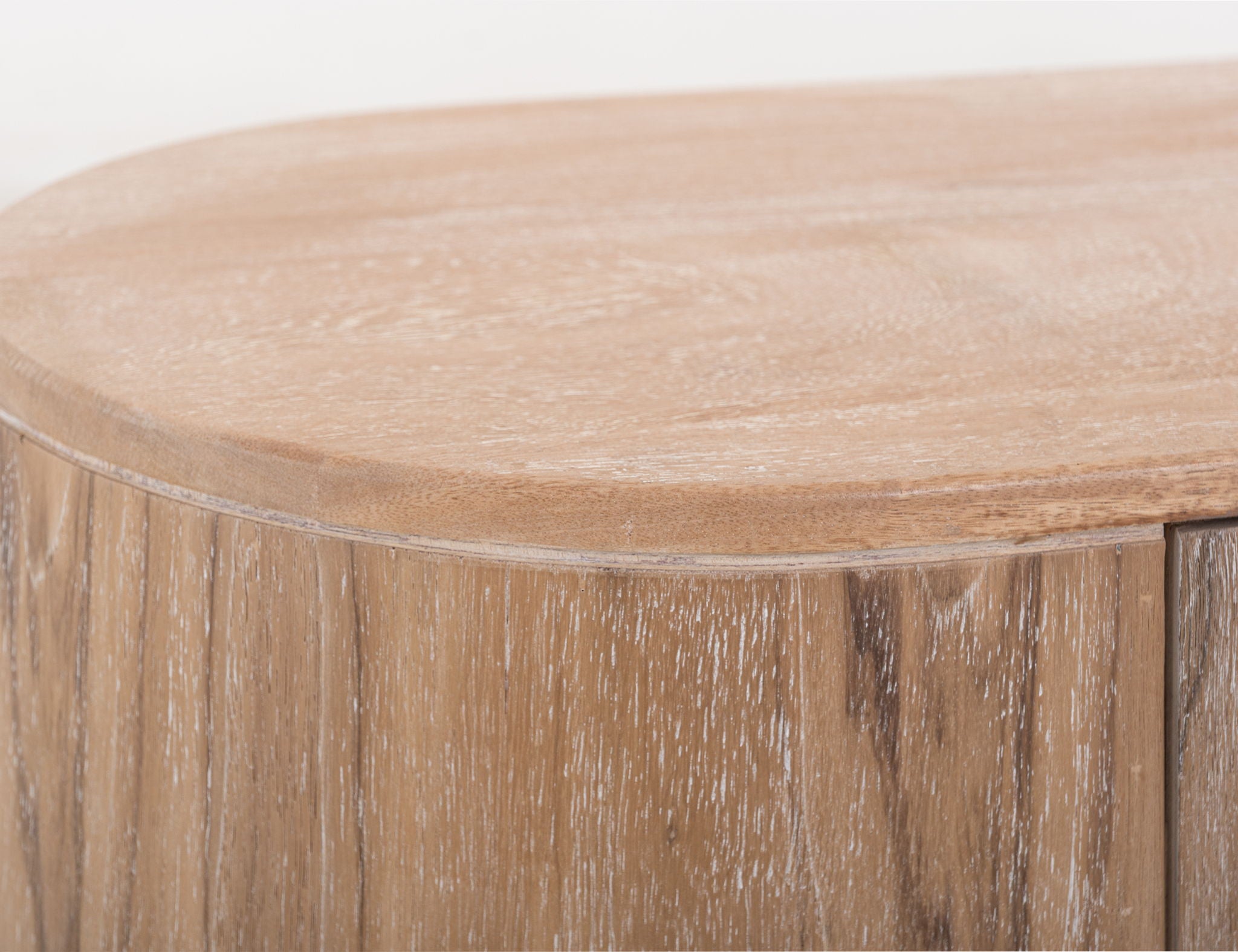 Balam - TV Stand - Ivory White