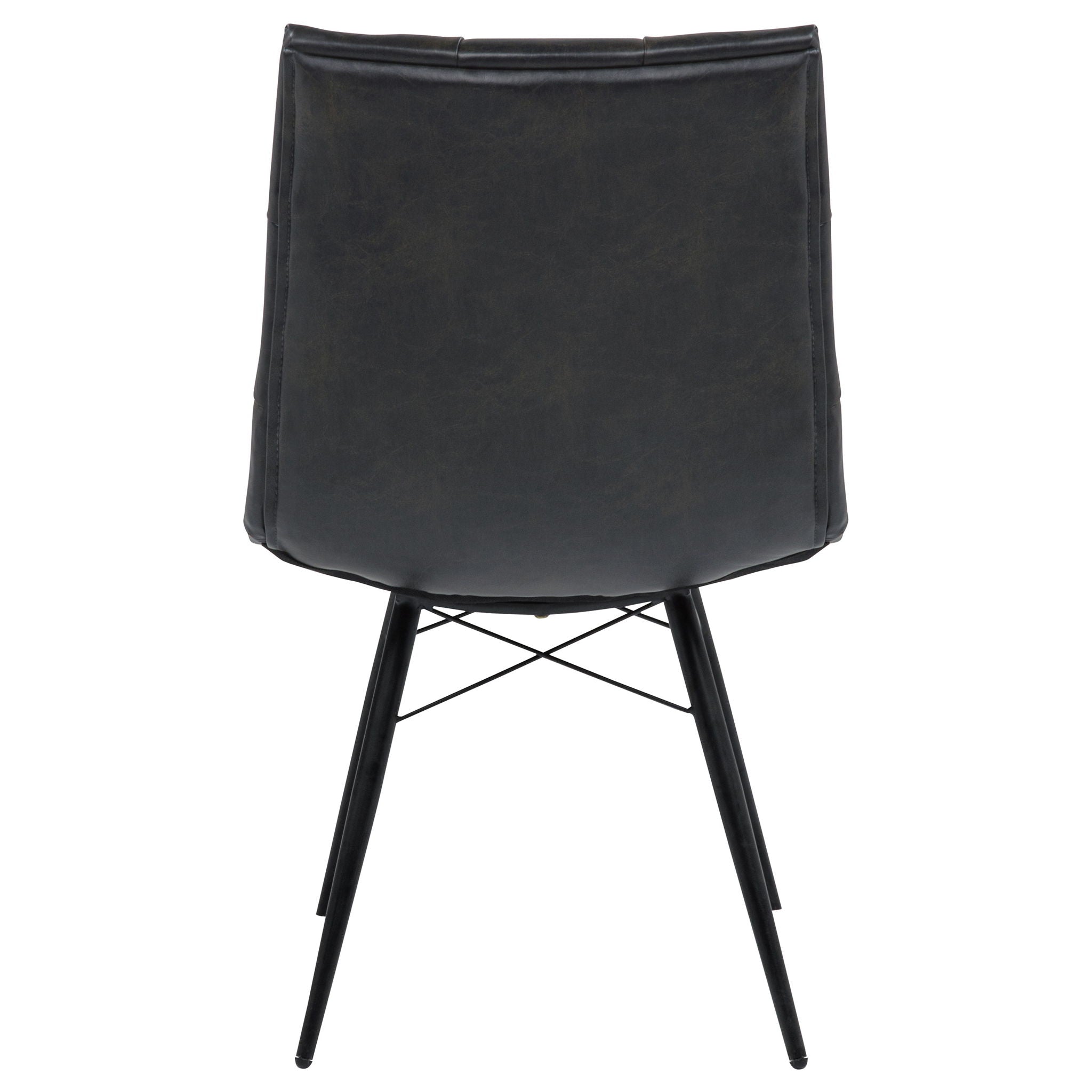 Tufted Back Dining Chairs (Set of 4) - Black