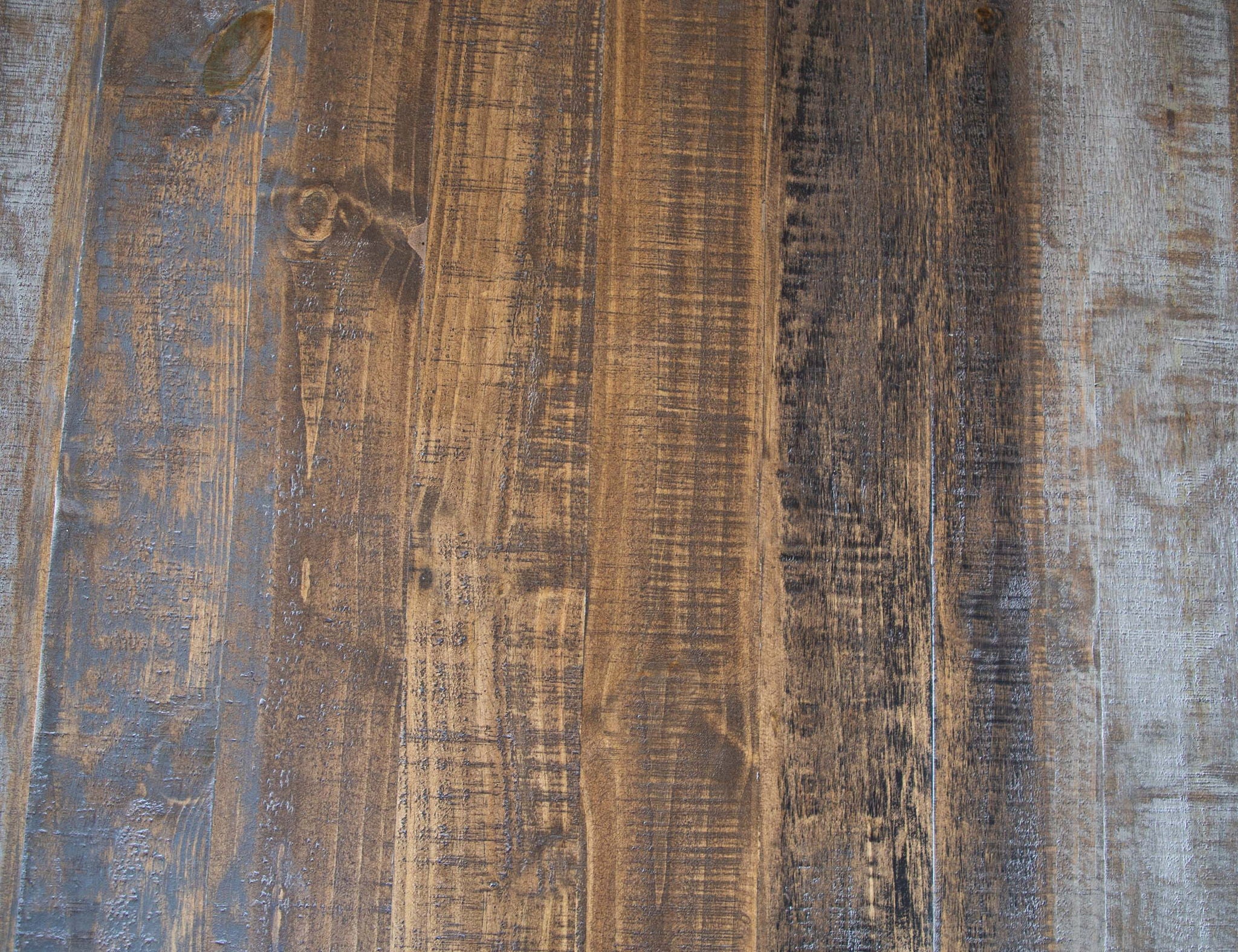 Loft - 54" Square Table - Two Tone Gray / Brown